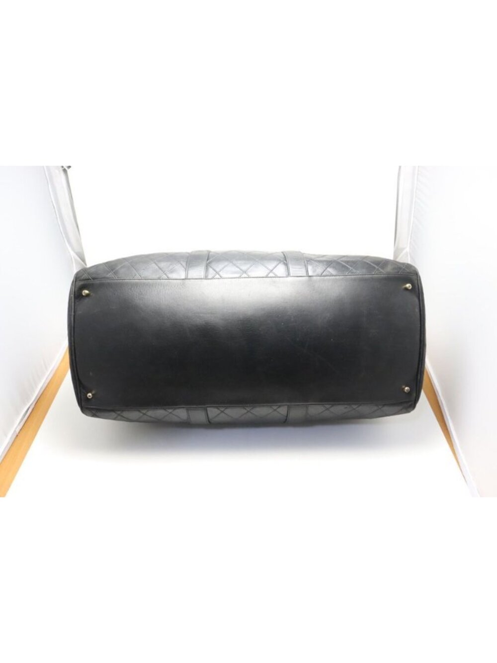 Chanel 0 Bicolor GD Leather Boston - Picture 3 of 11